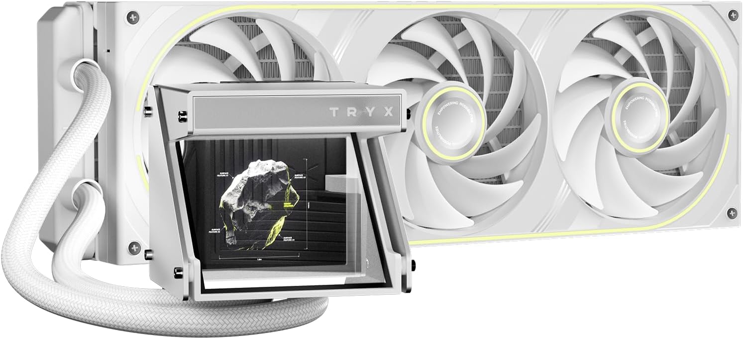 TRYX HOLO ARGB 360mm Liquid Cooler White