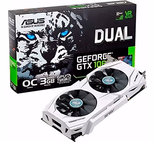 Asus GeForce GTX 1060 3GB DUAL White 3GB GDDR5