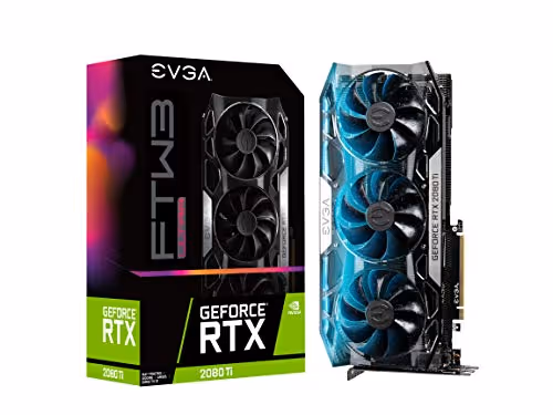 EVGA FTW3 ULTRA GAMING GeForce RTX 2080 Ti 11GB GDDR6 Clear / Black