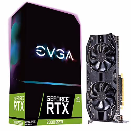 EVGA BLACK GAMING GeForce RTX 2080 SUPER 8GB GDDR6 Black