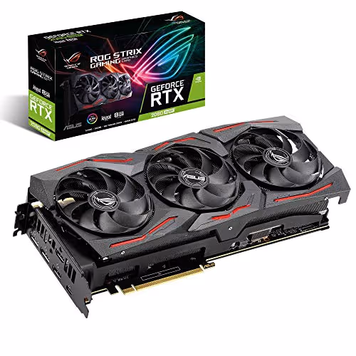 ASUS ROG Strix GeForce RTX 2080 SUPER Advanced Overclocked 8G GDDR6 HDMI DP 1.4 USB Type-C Gaming Graphics Card (ROG-STRIX-RTX-2080S-A8G-GAMING)