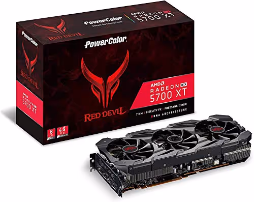 PowerColor Red Devil Radeon RX 5700 XT 8GB GDDR6 Black / Red