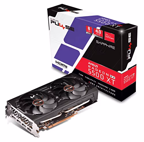 SAPPHIRE PULSE RX 5500 XT 8G GDDR6
