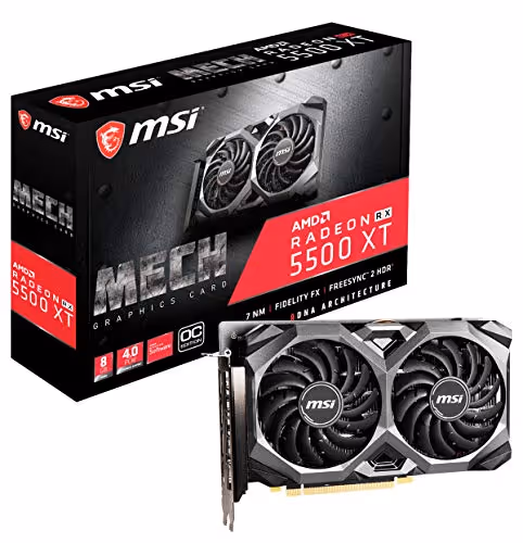 MSI Radeon RX 5500 XT MECH 8G OC