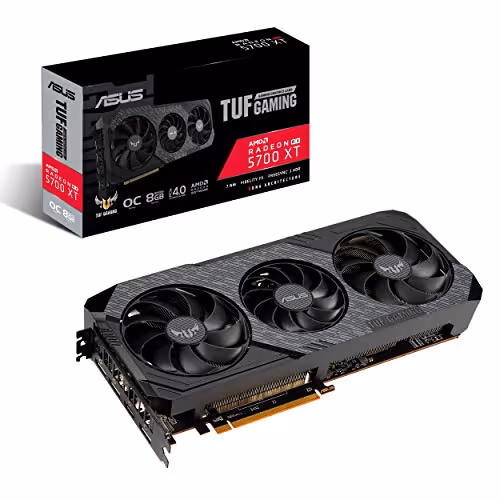 ASUS TUF Gaming X3 Radeon RX 5700 XT 8GB GDDR6 PCI Express 4.0 Video Card TUF 3-RX5700XT-O8G-EVO-GAMING