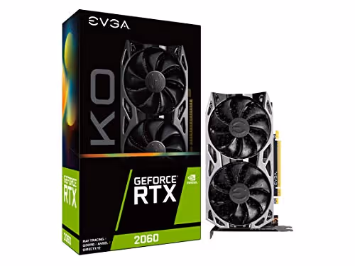 EVGA KO GAMING GeForce RTX 2060 6GB GDDR6 Gray / Black