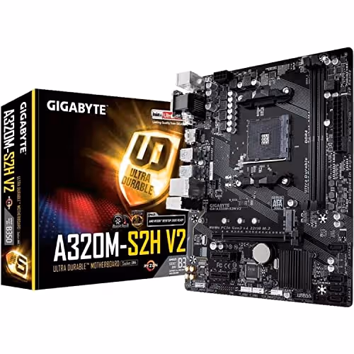 Gigabyte GA-A320M-S2H Micro ATX AM4