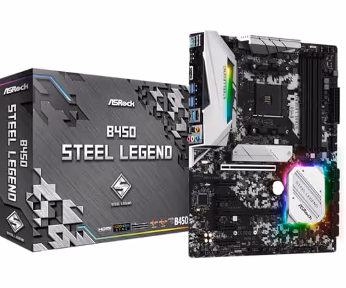 ASRock B450M Steel Legend