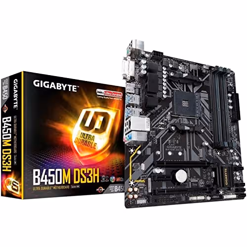 Gigabyte B450M DS3H AM4 DDR4 Micro ATX