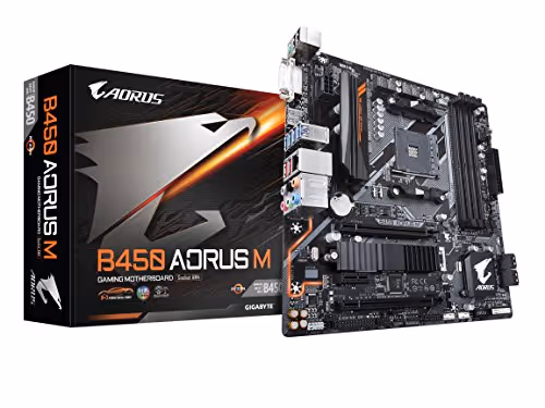 Gigabyte B450 AORUS M AM4 DDR4 Micro ATX