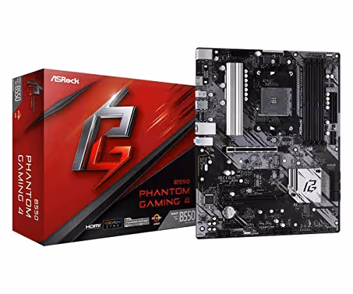 ASROCK B550 PHANTOM GAMING 4 AM4 DDR4 ATX