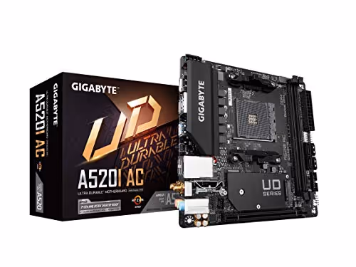 GIGABYTE UD A520I AC AM4 DDR4 Mini-ITX