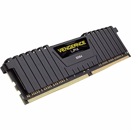 Corsair Vengeance LPX Black / Yellow DDR4-2400 CL16 8GB (1x8GB)