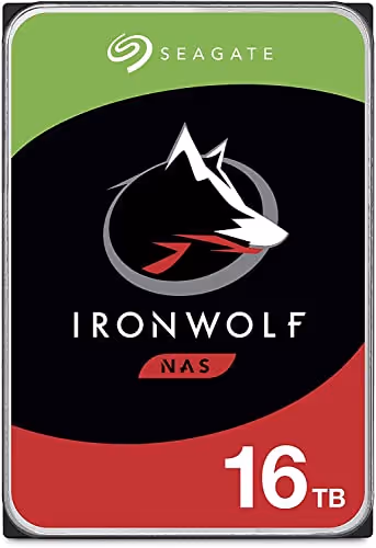 Seagate IronWolf ST16000VN001 - hard drive - 16 TB - SATA 6Gb/s