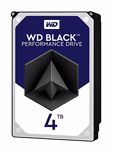 Western Digital WD_BLACK 4TB 3.5" HDD 7200RPM SATA