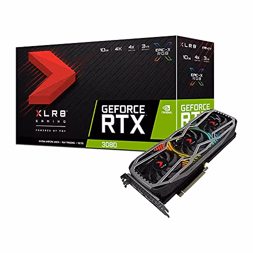 GeForce RTX 3080 10GB XLR8 Gaming REVEL EPIC-X RGB Triple Fan Edition