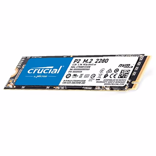 Crucial P2 250GB 3D NAND NVMe M.2 SSD