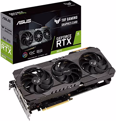 ASUS TUF Gaming GeForce RTX 3070 OC Edition 8GB GDDR6