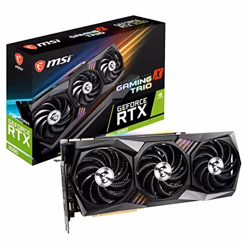 MSI GeForce RTX 3090 GAMING X TRIO 24G GeForce RTX 3090 24 GB