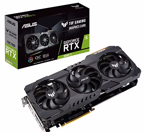 ASUS TUF Gaming GeForce RTX 3060 Ti OC Edition 8GB GDDR6