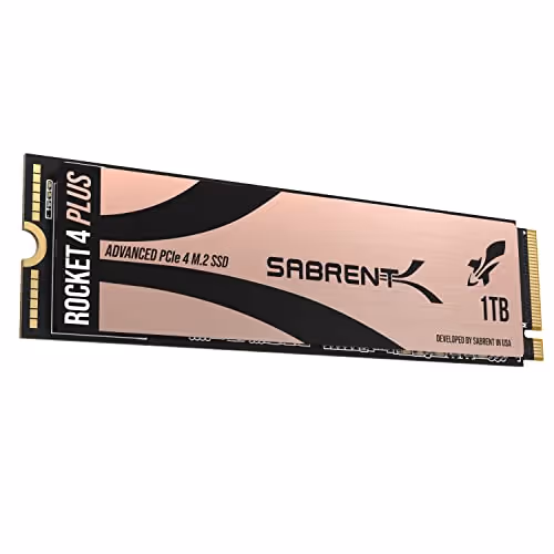 Sabrent Rocket 4 Plus 1TB SSD M.2-2280 PCIe 4.0 NVMe