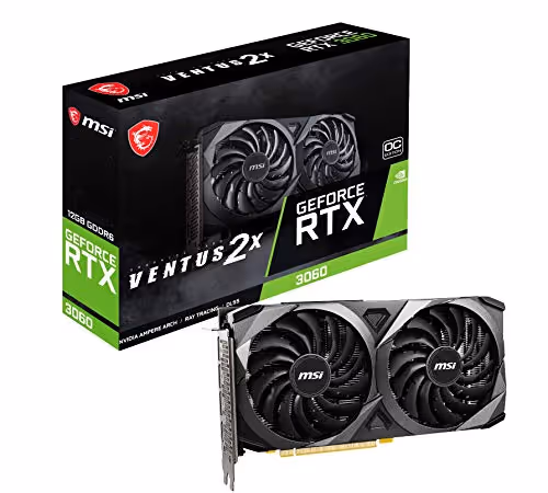 MSI GeForce RTX 3060 VENTUS 2X 12G OC GDDR6
