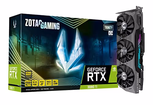 Zotac GAMING Trinity OC GeForce RTX 3080 Ti 12GB GDDR6X Black / Silver