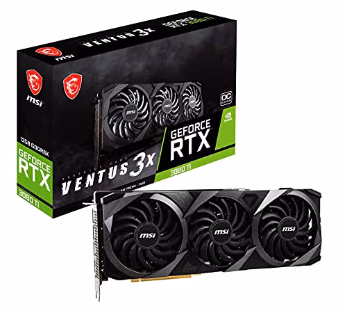 MSI GeForce RTX 3080 Ti VENTUS 3X 12G OC GDDR6X