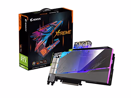 GIGABYTE AORUS GeForce RTX 3080 Ti 12GB GDDR6X PCI Express 4.0 ATX Video Card GV-N308TAORUSX WB-12GD