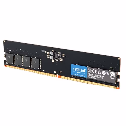 Crucial CT16G48C40U5 Black DDR5-4800 CL40 16GB (1x16GB)