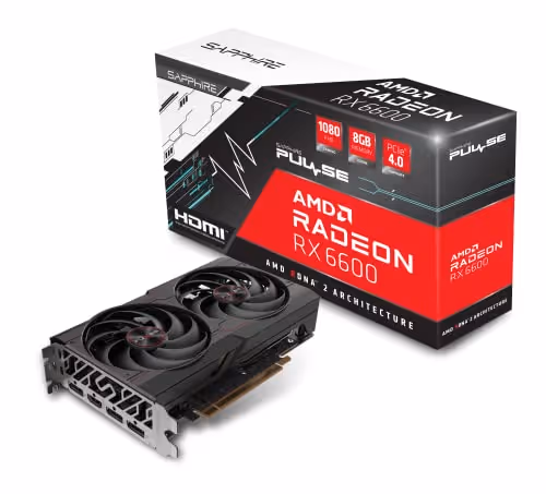 Sapphire PULSE Radeon RX 6600 8GB GDDR6