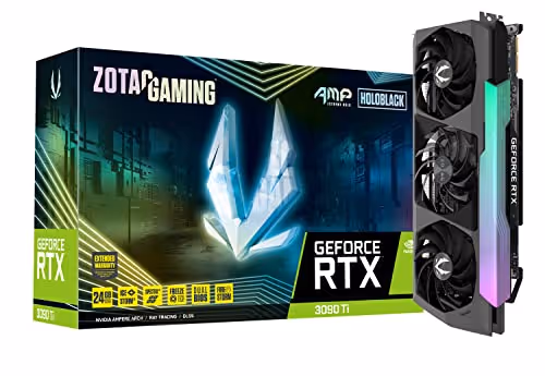 Zotac AMP Extreme Core Holo GeForce RTX 3090 Ti 24GB GDDR6X Black