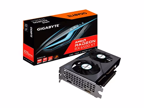 Gigabyte EAGLE Radeon RX 6500 XT 4GB GDDR6 Black