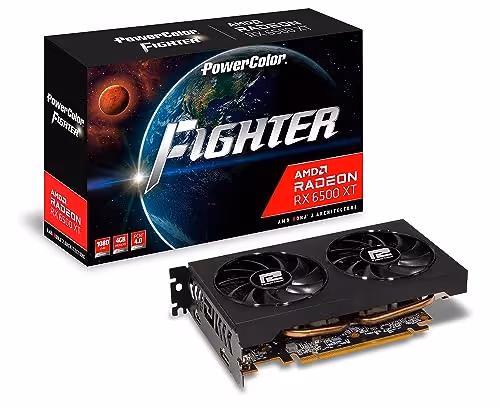 PowerColor Fighter OC Radeon RX 6500 XT 4GB GDDR6