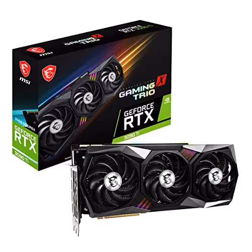 MSI Gaming X Trio GeForce RTX 3090 Ti 24GB GDDR6X Black