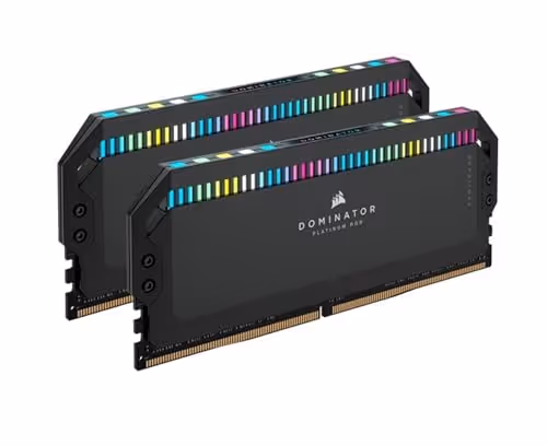 Corsair Dominator Platinum RGB Black DDR5-5200 CL40 64GB (2x32GB)