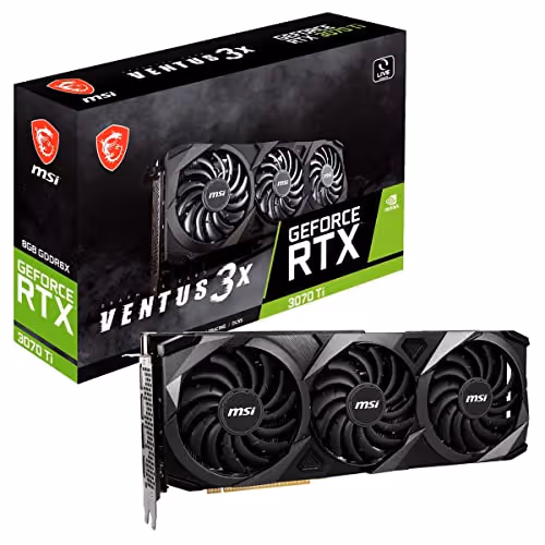 MSI GeForce RTX 3070 Ti VENTUS 3X 8G OC GDDR6X