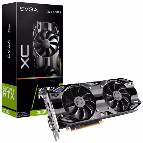 EVGA XC GAMING GeForce RTX 2060 12GB GDDR6 Black