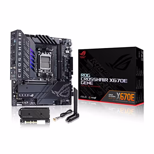 ASUS ROG CROSSHAIR X670E GENE Micro ATX Motherboard
