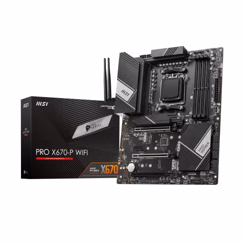 MSI X670 PRO X670-P WIFI AM5 DDR5 ATX