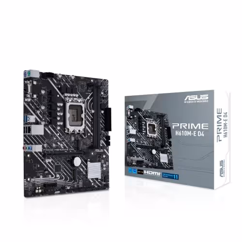 Asus H610 PRIME H610M-E D4 LGA1700 DDR4 Micro ATX