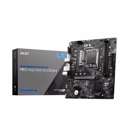 MSI H610 PRO H610M-G LGA1700 DDR4 Micro ATX