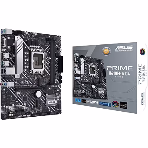Asus H610 PRIME H610M-A D4-CSM DDR4 Micro ATX