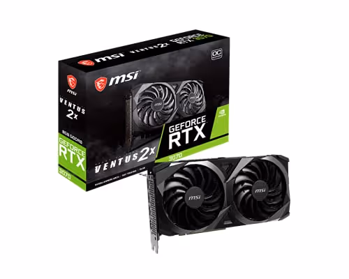 MSI GeForce RTX 3070 VENTUS 2X 8G OC LHR GDDR6