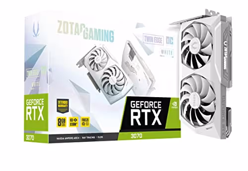 ZOTAC GAMING GeForce RTX 3070 Twin Edge OC White Edition LHR 8GB GDDR6