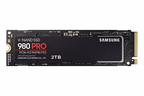 Samsung 980 Pro 2TB SSD M.2-2280 PCIe 4.0 X4 NVMe