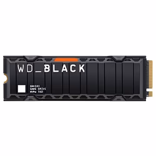 Western Digital WD_Black SN850X w/Heatsink 1TB SSD M.2-2280 PCIe 4.0 NVMe