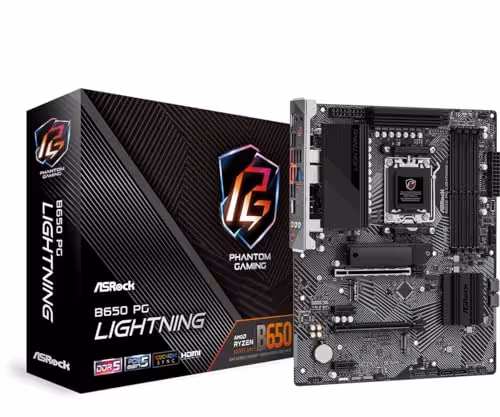 ASRock B650 PG LIGHTNING AM5 DDR5 ATX