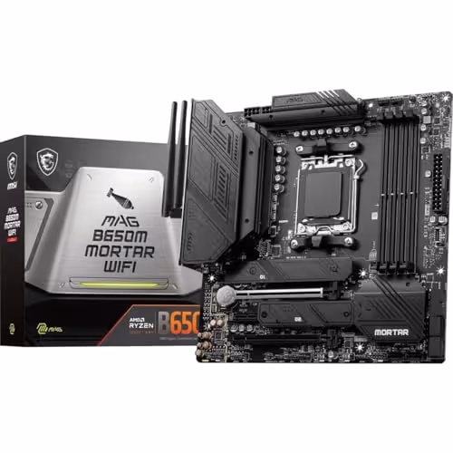 MSI B650M MAG MORTAR WIFI AM5 DDR5 Micro-ATX