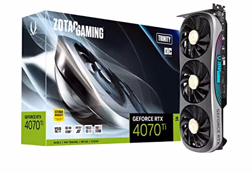 ZOTAC GAMING GeForce RTX 4070 Ti Trinity OC 12GB GDDR6X